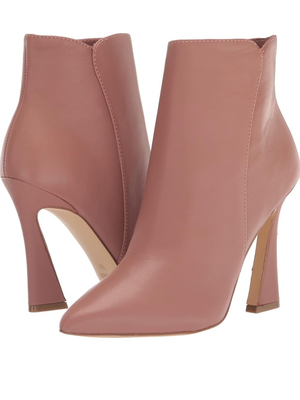 Nine West Dusty Rose Pointed-Toe Ankle Booties